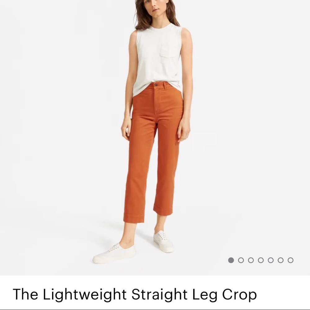 The Lightweight Straight Leg Crop